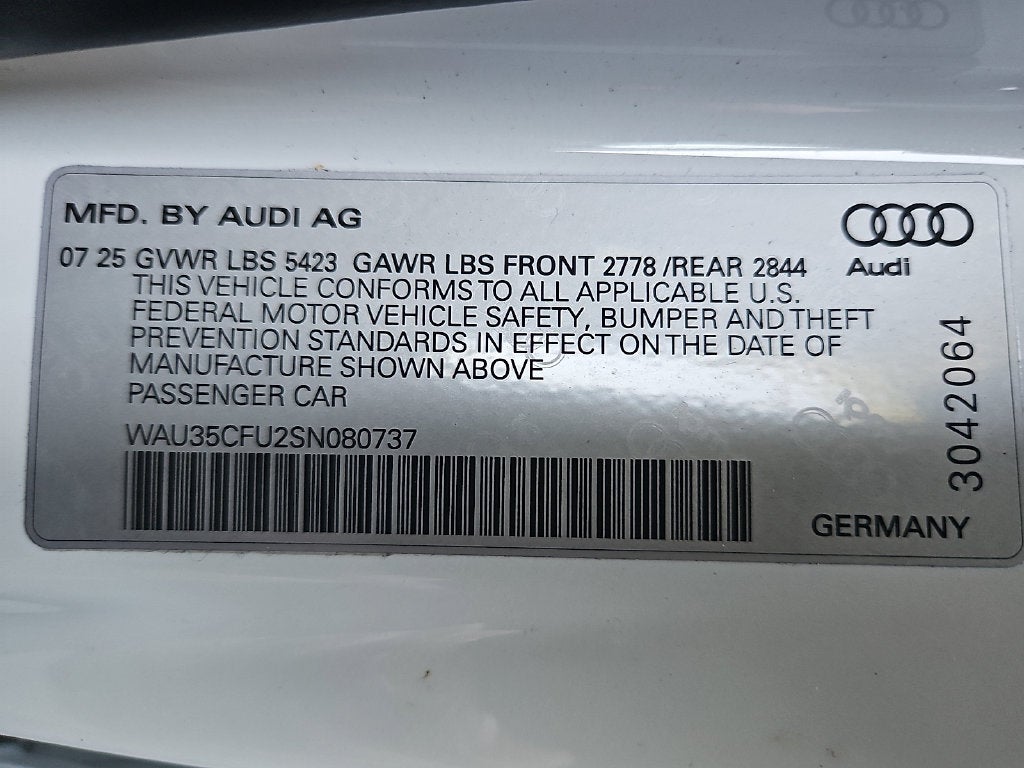 2025 Audi S5 3.0T Prestige quattro