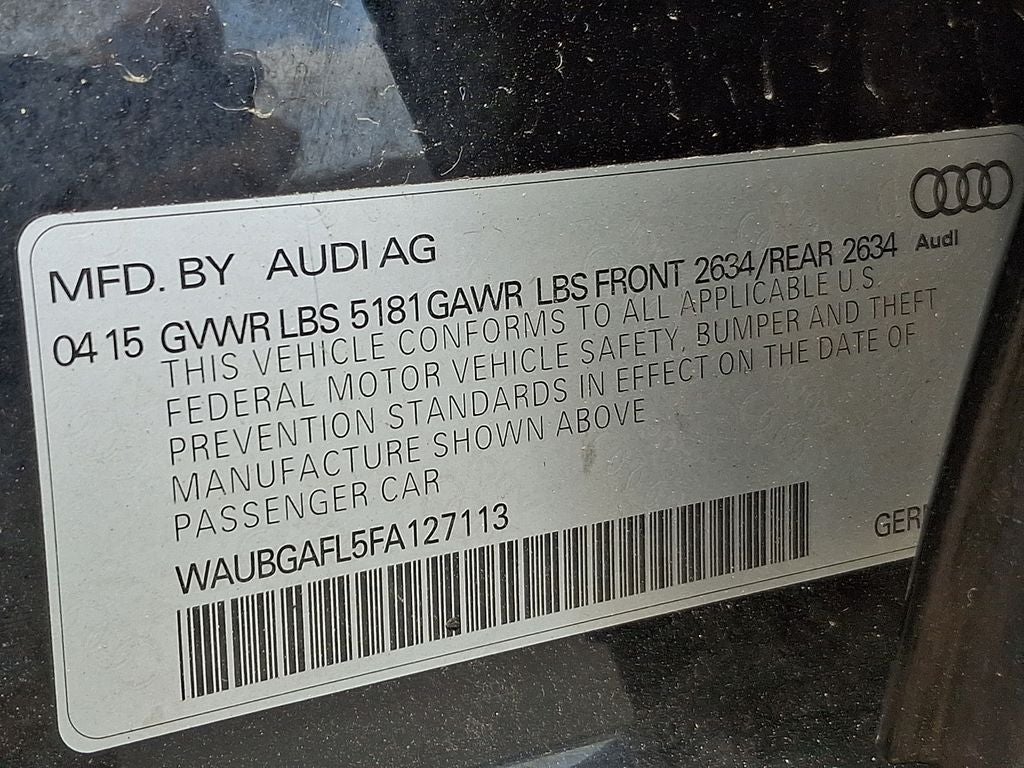 2015 Audi S4 3.0T Premium Plus quattro