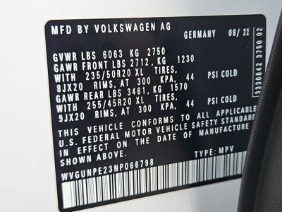 2022 Volkswagen ID.4 Pro S