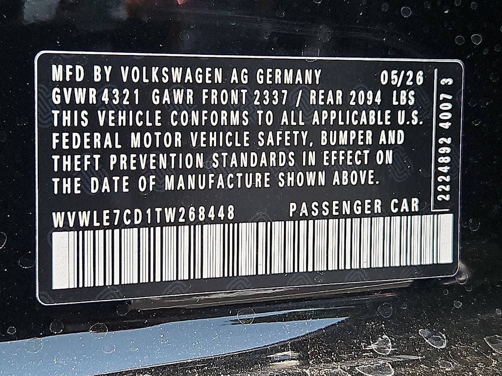 2026 Volkswagen Golf GTI 2.0T S