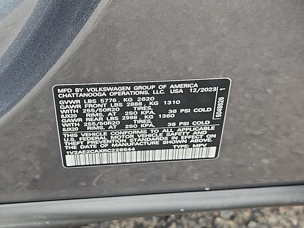 2024 Volkswagen Atlas Cross Sport 2.0T SEL R-Line