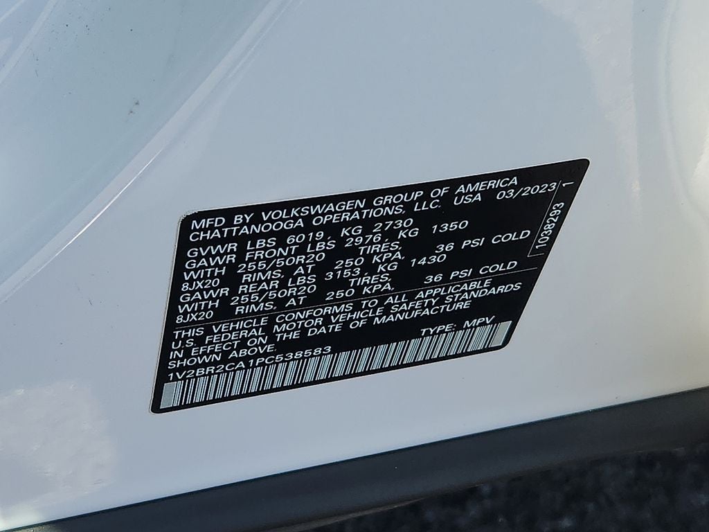2023 Volkswagen Atlas SEL