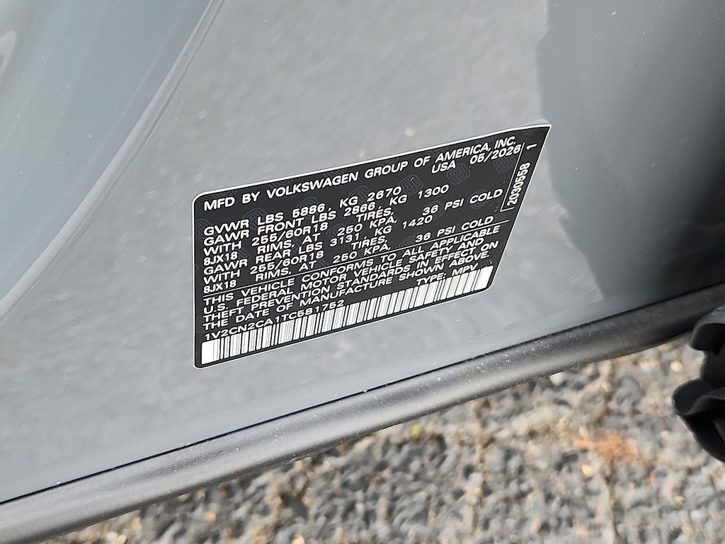 2026 Volkswagen Atlas 2.0T Peak Edition