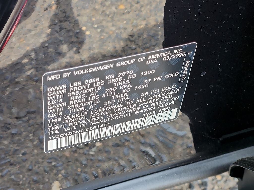 2026 Volkswagen Atlas 2.0T Peak Edition