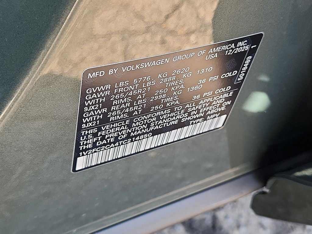 2026 Volkswagen Atlas Cross Sport 2.0T SEL Premium R-Line