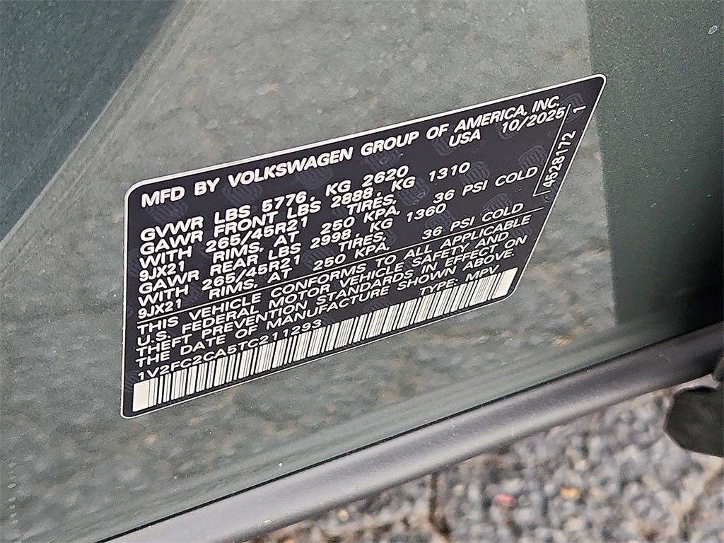 2026 Volkswagen Atlas Cross Sport 2.0T SEL Premium R-Line