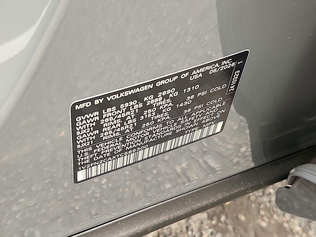 2026 Volkswagen Atlas 2.0T SEL Premium R-Line