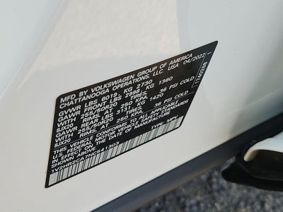 2022 Volkswagen Atlas 3.6L V6 SE w/Technology