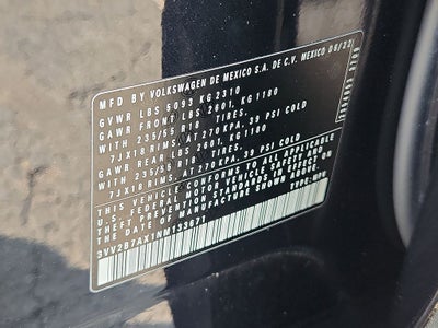 2022 Volkswagen Tiguan 2.0T SE