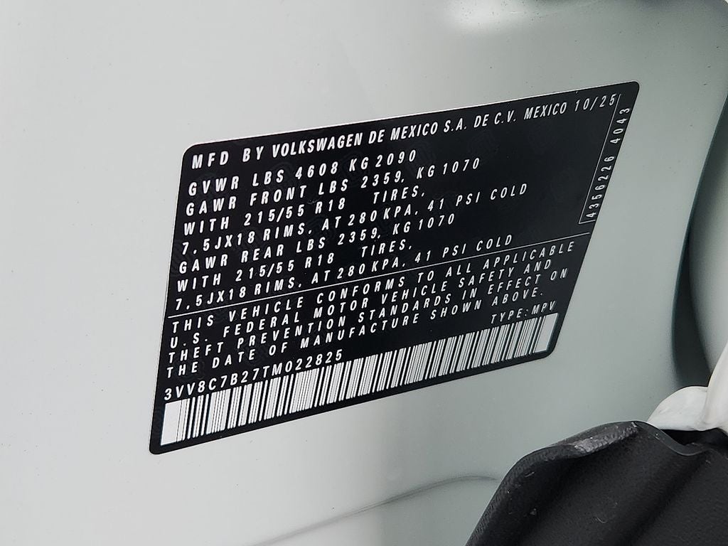 2026 Volkswagen Taos 1.5T S