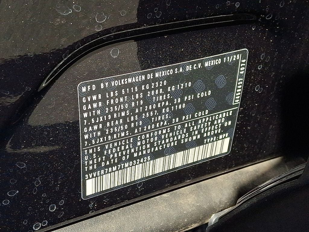 2026 Volkswagen Tiguan 2.0T SE