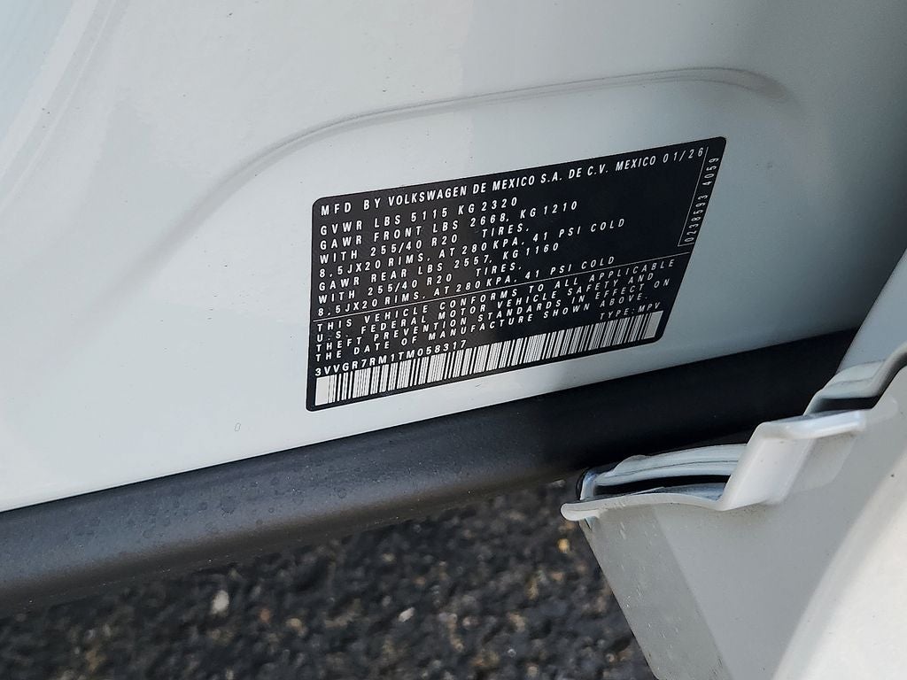 2026 Volkswagen Tiguan 2.0T SE R-Line Black