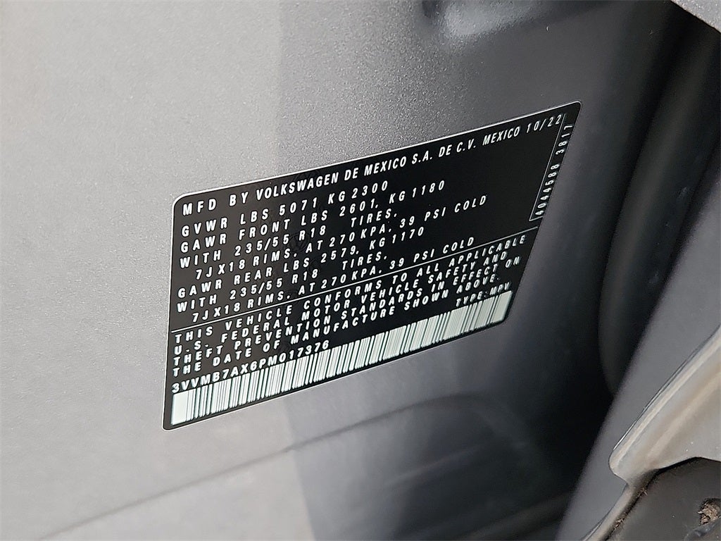 2023 Volkswagen Tiguan 2.0T SE