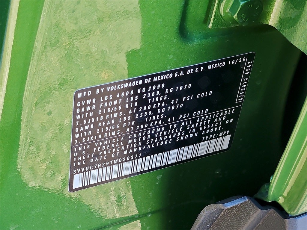 2026 Volkswagen Taos 1.5T SE