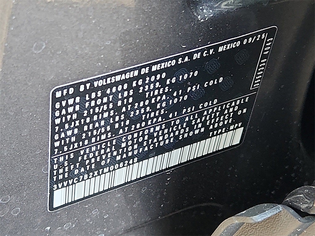 2026 Volkswagen Taos 1.5T SE