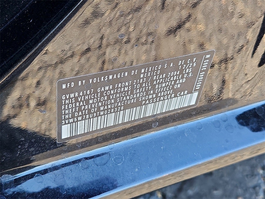 2026 Volkswagen Jetta 1.5T S