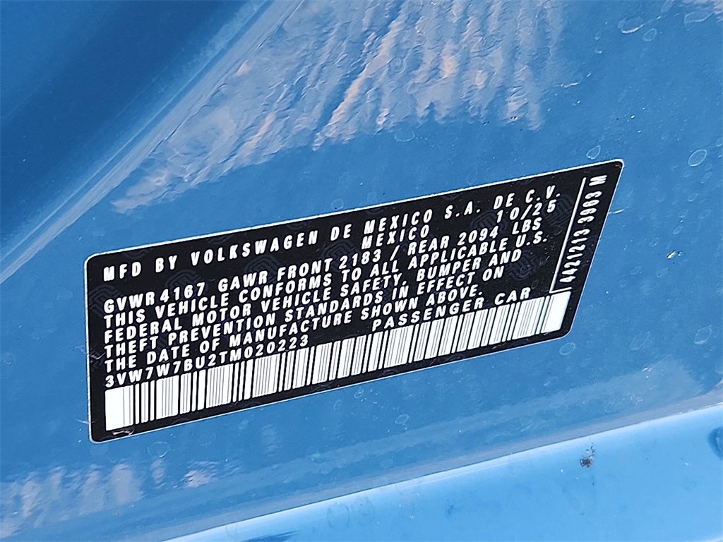 2026 Volkswagen Jetta 1.5T SE