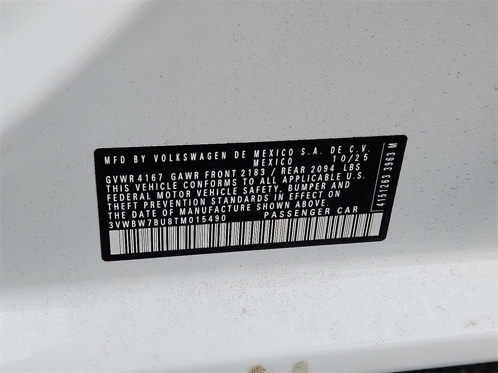 2026 Volkswagen Jetta 1.5T Sport