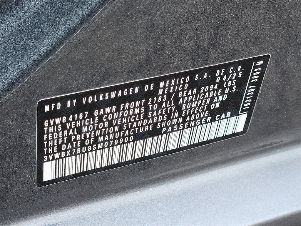 2025 Volkswagen Jetta 1.5T Sport