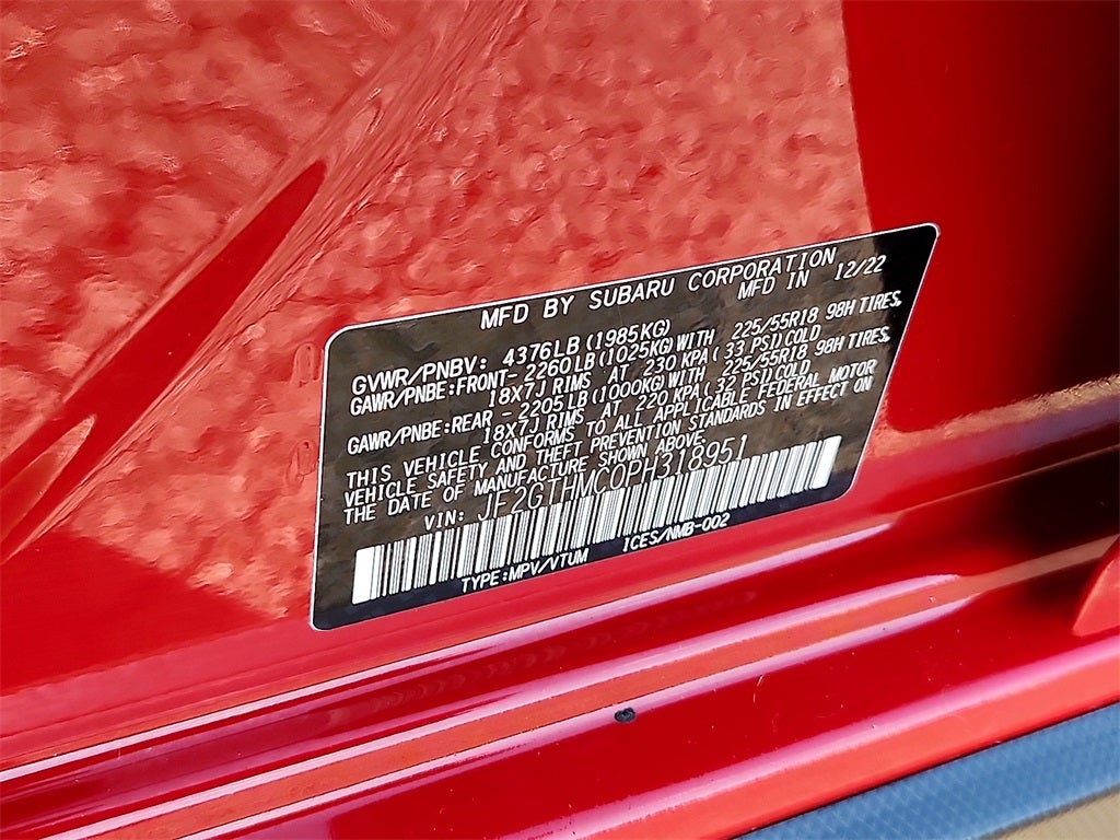 2023 Subaru Crosstrek Limited