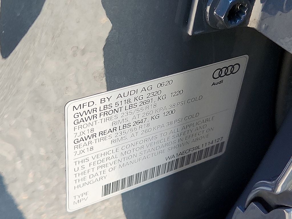 2020 Audi Q3 Premium quattro