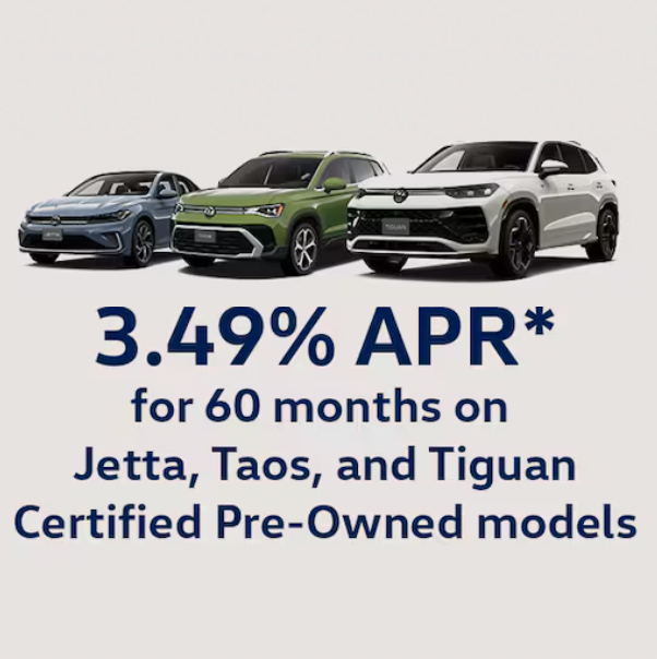 3.49% APR* for up to 60 months
